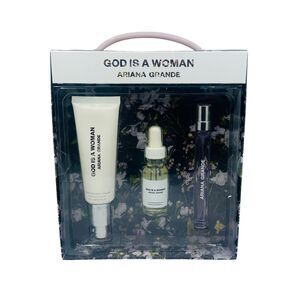 Ariana Grande God Is A Woman EDP Gift Set - Hand & Body Cream, Body Oil, Spray